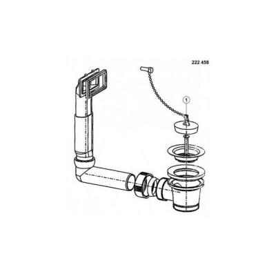 Accessoires evier et robinetterie blanco 222458