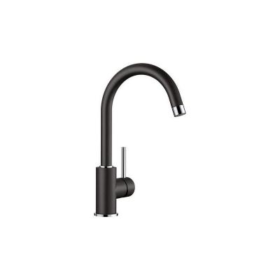 Blanco 526145 Mida Robinet de Cuisine, Noir Silgranit, Hochdruck