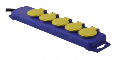 I-WATTS Bloc multiprise 5 prises HO7 avec clapets