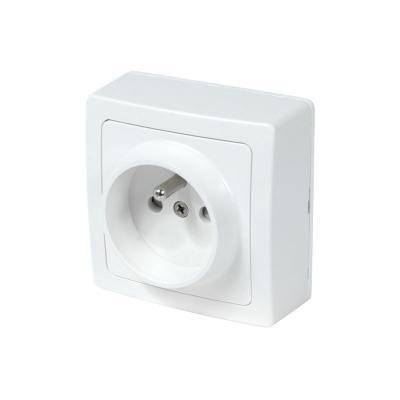 Prise en saillie blok prise 2p+t blok blanc 1 pi&egrave;ce(s) - debflex