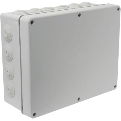 Boite &eacute;tanche carr&eacute;e IP55 dim.310x240x120mm 20 entr&eacute;es DEBFLEX
