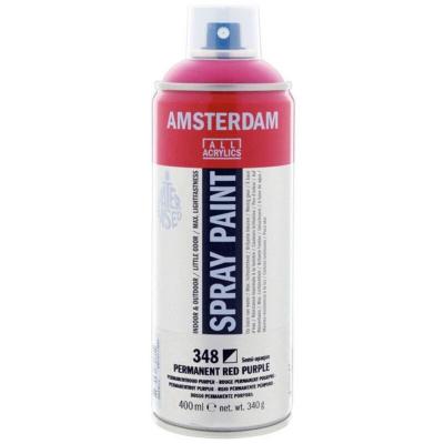 Bombe de peinture Amsterdam 400ml rouge permanent pourpre rouge