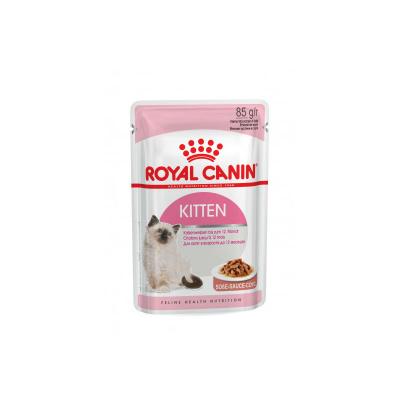 12x85g Kitten Instinctive en gel&eacute;e Royal Canin pour chaton