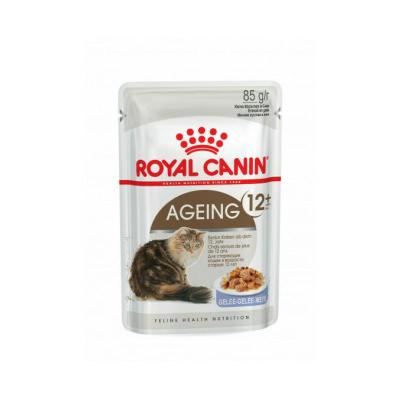 Aliment chat AGEING12+ BOUCHEES EN GELEE CHAT SENIOR PLUS DE 12 ANS