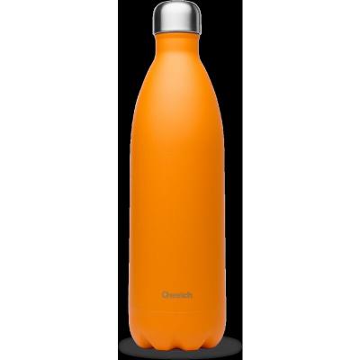 Gourde isotherme 1l 1 pi&egrave;ce(s) gourde inox 1l orange - qwetch