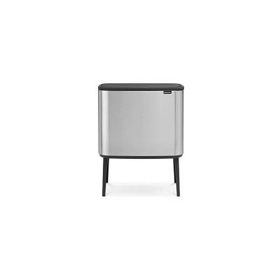 Poubelle de cuisine 36 l manuel BRABANTIA inox 315848 matt steel