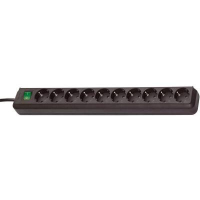 Brennenstuhl Eco-line Power Strip 10 Plugs Noir
