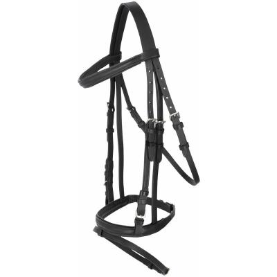 Kerbl 32170 Bridon Standard En Cuir Pour Shetty (Noir)