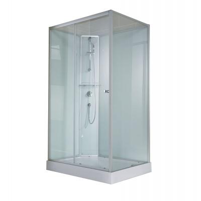 Cabine de douche int&eacute;grale Ibiza Schulte 120 x 90 cm ouverture gauche
