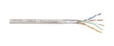 C&acirc;ble r&eacute;seau CAT 5e SF/UTP 4 x 2 x 0.14 mm&sup2; blanc 305 m 