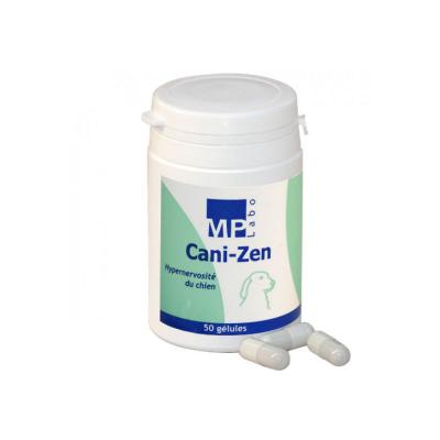 CANI-ZEN Pot de 50 g&eacute;lules contre l'hypernervosit&eacute; du chien.