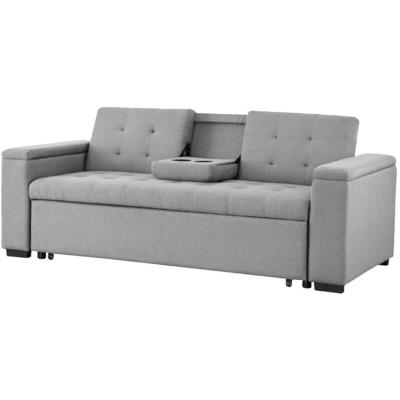Concept Usine Noho canap&eacute; convertible gris clair