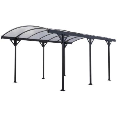 Chalet&jardin - Carport alu -couv'voiture 35 - 15,24 M&sup2;- gris