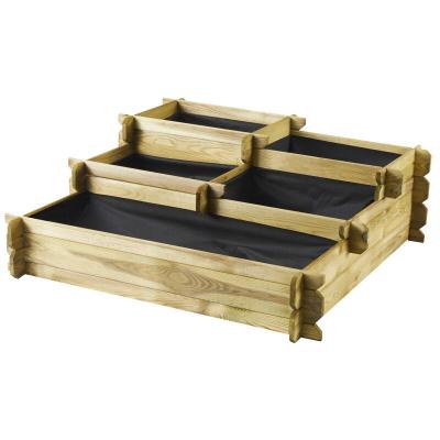 Carr&eacute; potager Podium ANGELIC - 100&times;100&times;H40cm - 187L