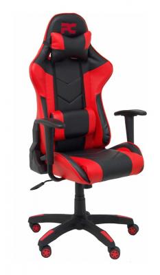 Piqueras y crespo Fauteuil gamer ATALAYA simili cuir noir et rouge