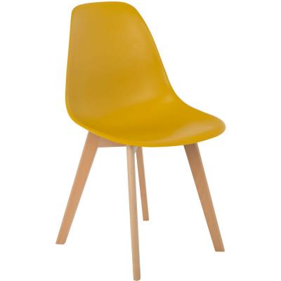 Sklum - Chaise Scand Nordic Jaune Curry - Jaune Curry