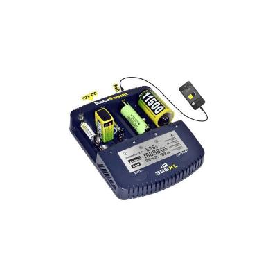 Chargeur pour piles rondes NiCd, NiMH, Li-ion AccuPower IQ338XL