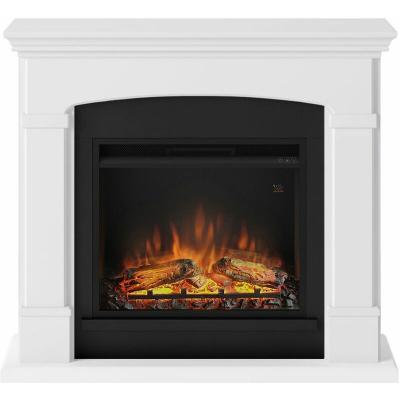Tagu - Chemin&eacute;e &eacute;lectrique d&eacute;corative Helmi Blanche - Powerflame