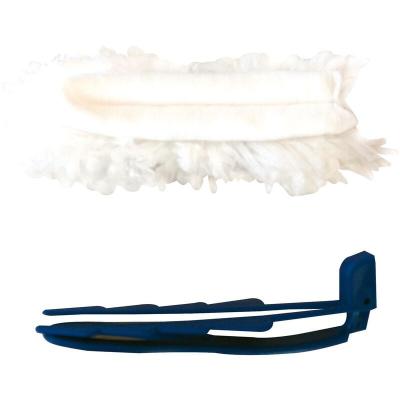 MSV 100200 Mini Plumeau Plastique Bleu 28 x 10 x 10 cm
