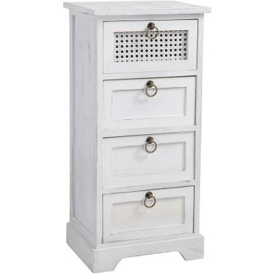 Chiffonnier IRMA, 4 tiroirs, blanc 
