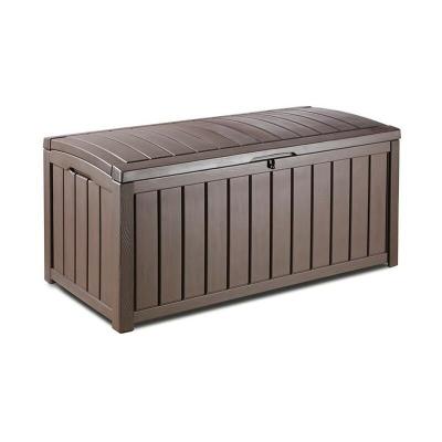 CHALET & JARDIN Coffre jardin de rangement en r&eacute;sine 390l