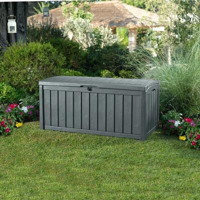 Keter 247622 Glenwood Opbergbox - Grafiet - 390L - 128x65x61cm