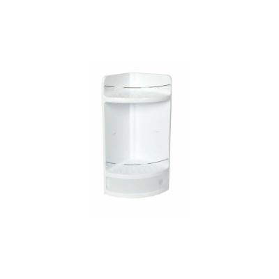 TATAY Etagere d'angle A TIROIR Glace, Plastique, 28,5X19X50 CM