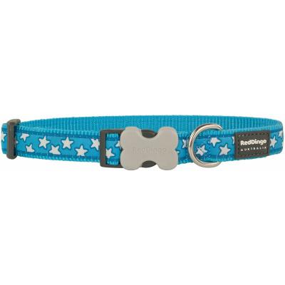 Red Dingo - Collier Design pour chien - Bleu &eacute;toiles blanches Unique