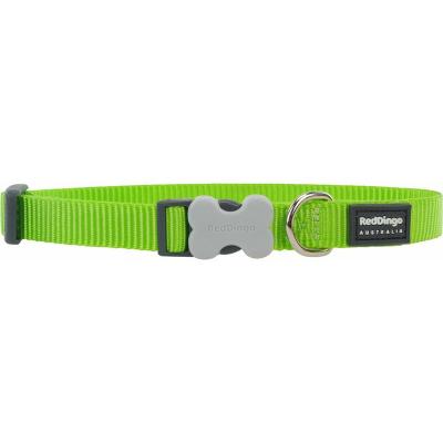 Collier chien r&eacute;glable Red Dingo Basic Vert Taille : T3 - Vert