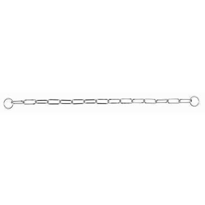 Collier d'&eacute;ducation en m&eacute;tal avec lien long 70cm x 4mm Trixie