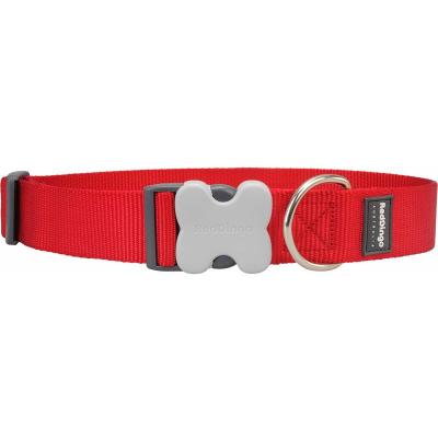 Red Dingo - Collier lisse extra large 50-80 cm rouge