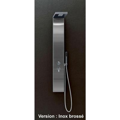 Colonne de douche aquastyle - Finition : Inox bross&eacute;