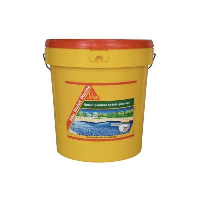 Compl&eacute;ment d'imperm&eacute;abilisation pour piscine SIKA Enduit Piscine - Blanc &eacute;cume - Kit 18,48kg