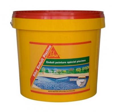 Sika Enduit Piscine, Compl&eacute;ment d'imperm&eacute;abilisation pour piscine, 6,16kg, Blanc &eacute;cume