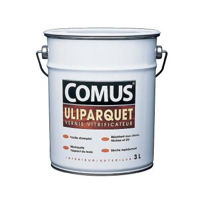 Uliparquet Mat/soie Incolore 3l - Vernis Vitrificateur Haute R&eacute;sistance Pour Trafic Domestique -