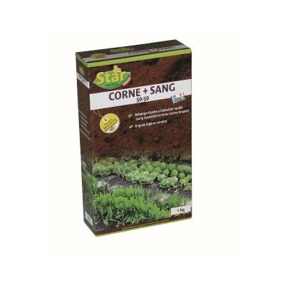 Start Engrais bio azot&eacute; corne+sang dess&eacute;ch 1kg 1kg CS1