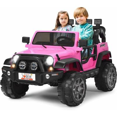 Voiture &Eacute;lectrique 12v Pour Enfants 3+ Ans, 2 Places, T&eacute;l&eacute;commande 2.4g