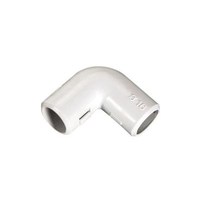 Raccordement &eacute;querre Electraline - Diam&egrave;tre 16 mm - Vendu par 4