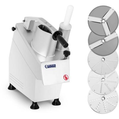 Coupe-l&eacute;gume + &eacute;minceur + r&acirc;pe &eacute;lectrique professionnel / robot 550 w / 5 lames