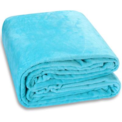 Monzana Premium Deken 200x150cm - Blauw - 300g/m&sup2;