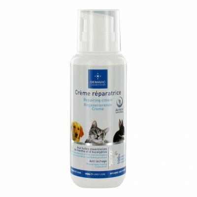 Demavic Cr&egrave;me R&eacute;paratrice pour Animaux Tube de 200 ml