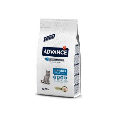 Sterilized pour Chats St&eacute;rilis&eacute;s Dinde & Orge 1.5 Kg Advance