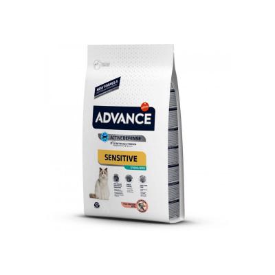 Nourriture Sterilized Sensitive Saumon et Orge 1.5 Kg Advance