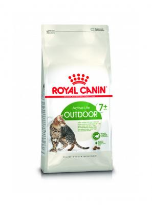 Royal Canin Croquettes Outdoor 7+ pour Chat Senior 2Kg