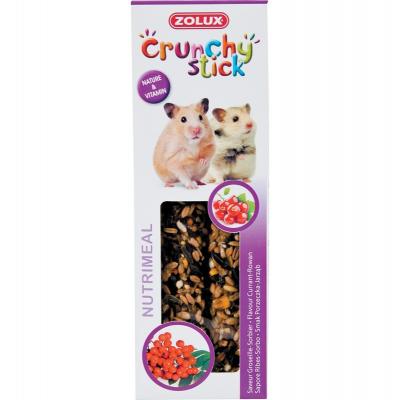 Friandise crunchy stick hams groseille-sor 115 pour petit mammif&egrave;re