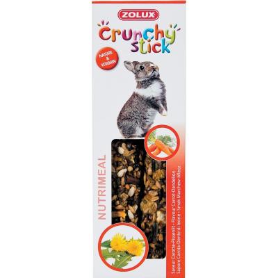 Friandise crunchy stick lapin carotte-pissenlit 115g