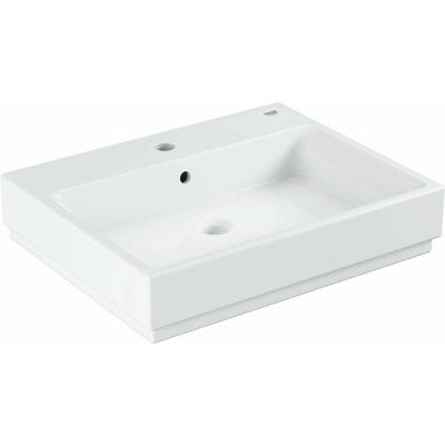 Cube Ceramic Lavabo, 600x490 mm, PureGuard, blanc alpin (3947300H)