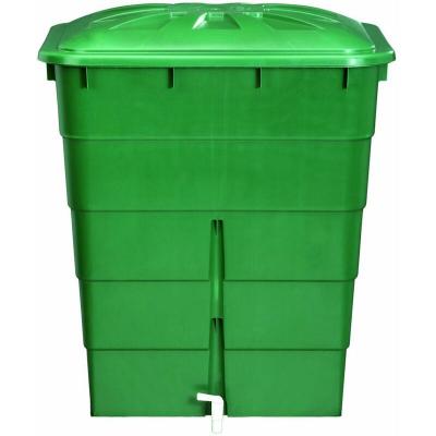 R&eacute;cup&eacute;rateur d'eau de pluie Garantia vert 300L