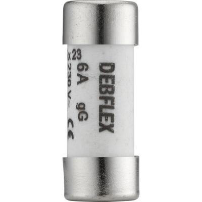 Fusible avec voyant 8,5X23 6A 230V sachet de 3