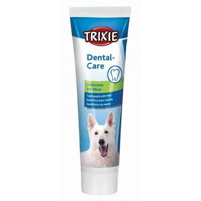 Dentifrice &agrave; la menthe Poivr&eacute;e pour Chiens 100 gr Trixie